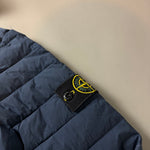 Load image into Gallery viewer, Stone Island Navy Loom Woven Down Chambers Stretch Nylon-Tc Jacket - Small
