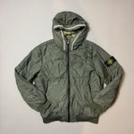 Load image into Gallery viewer, Stone Island Green Crinkle Reps Primaloft Jacket - Large
