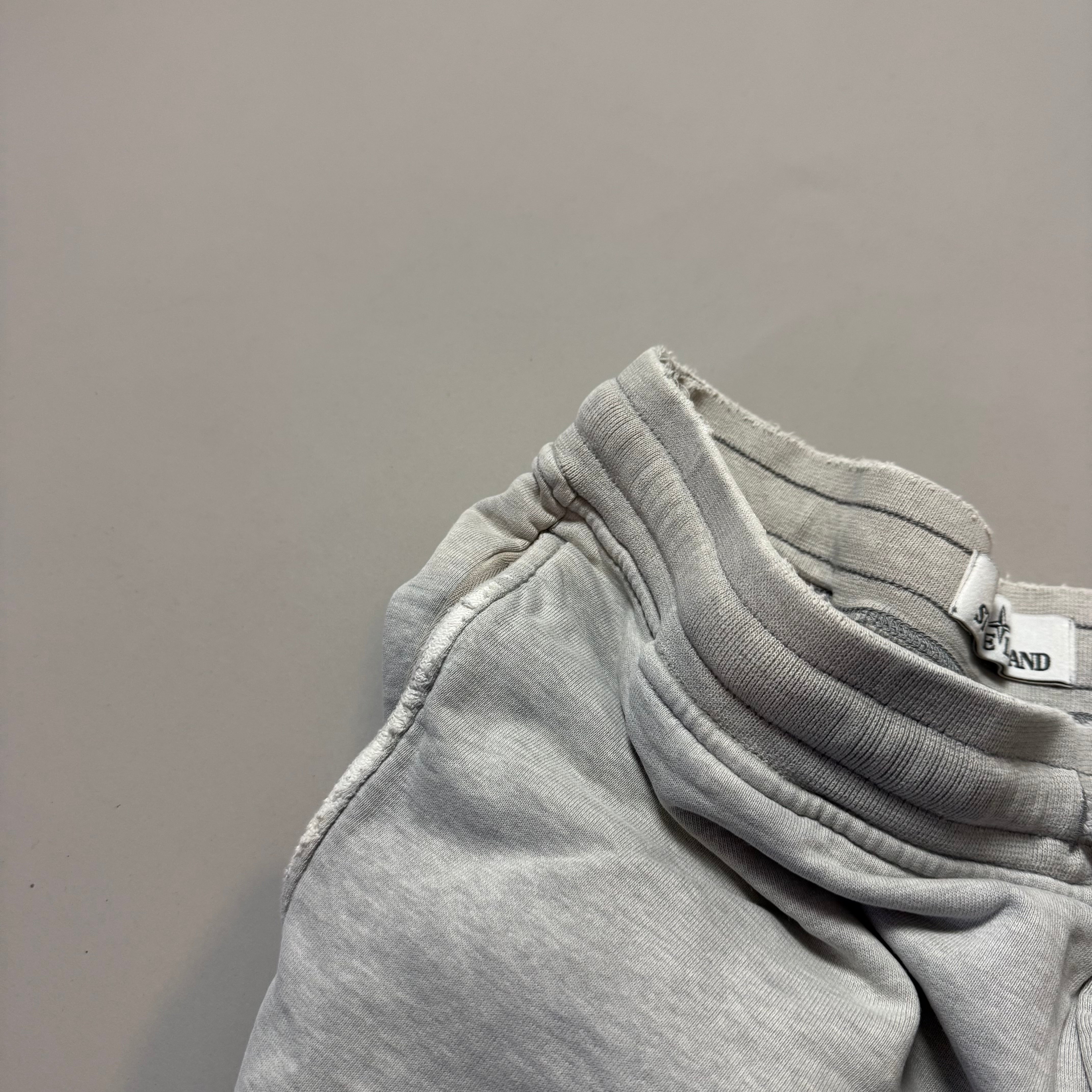 Stone Island Grey Joggers - Medium