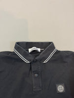 Load image into Gallery viewer, Stone Island Black Polo Shirt - XXL
