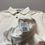 Load image into Gallery viewer, Stone Island White Polo Shirt - Small

