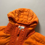 Load image into Gallery viewer, Stone Island Orange Loom Woven Down Chambers Stretch Nylon-Tc Jacket - XL
