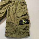 Load image into Gallery viewer, Stone Island Green RE-T Cargo Shorts - W30
