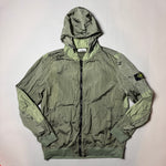 Load image into Gallery viewer, Stone Island Khaki Nylon Metal Rip Stop Shimmer Jacket - XXXL
