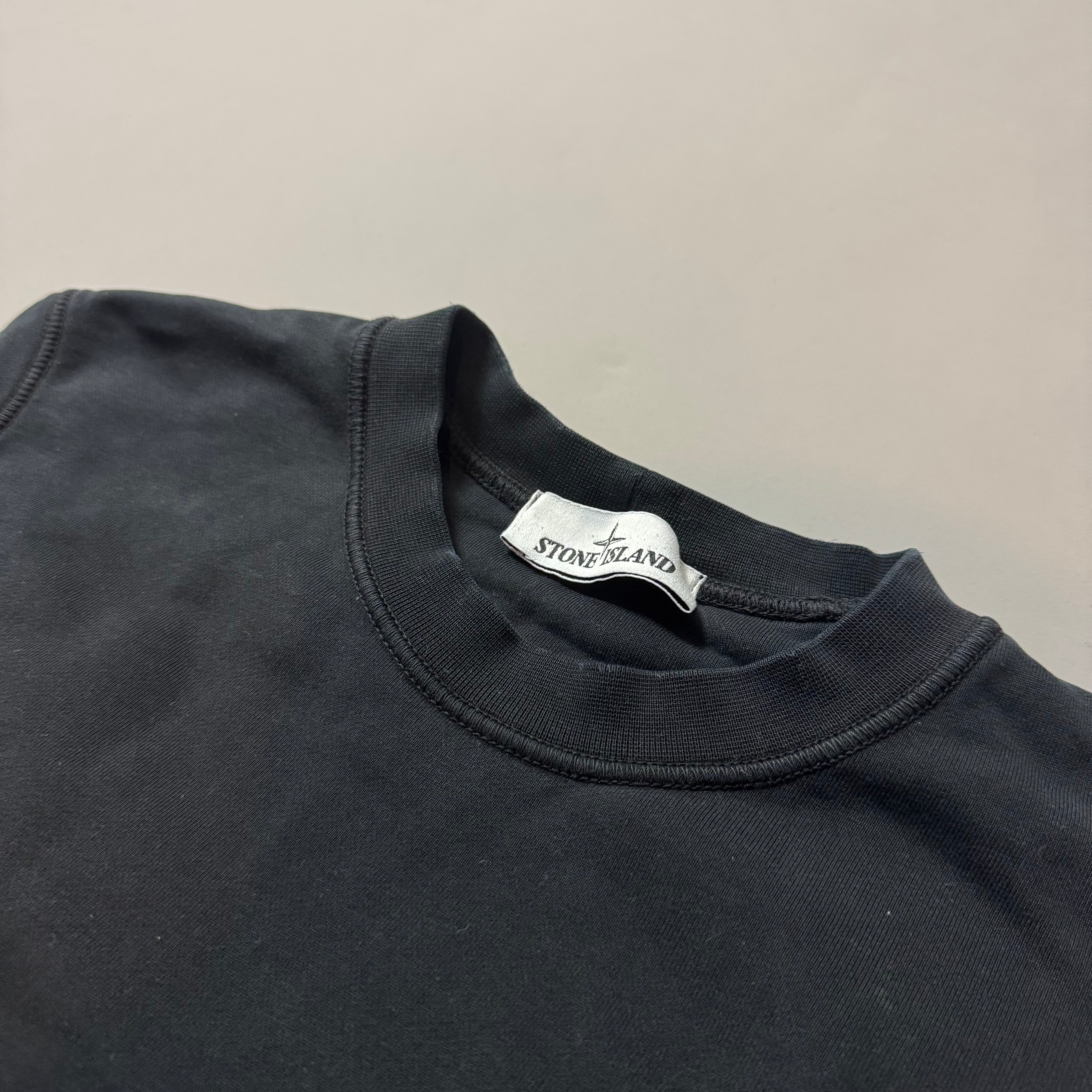 Stone Island Black Sweatshirt - Small