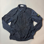 Load image into Gallery viewer, Stone island Navy Blue Nylon Metal Shimmer Overshirt - Medium
