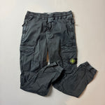 Load image into Gallery viewer, Stone Island Black Cargo Trousers RE-T - W33
