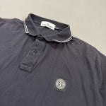 Load image into Gallery viewer, Stone Island Navy Polo Shirt - XXL
