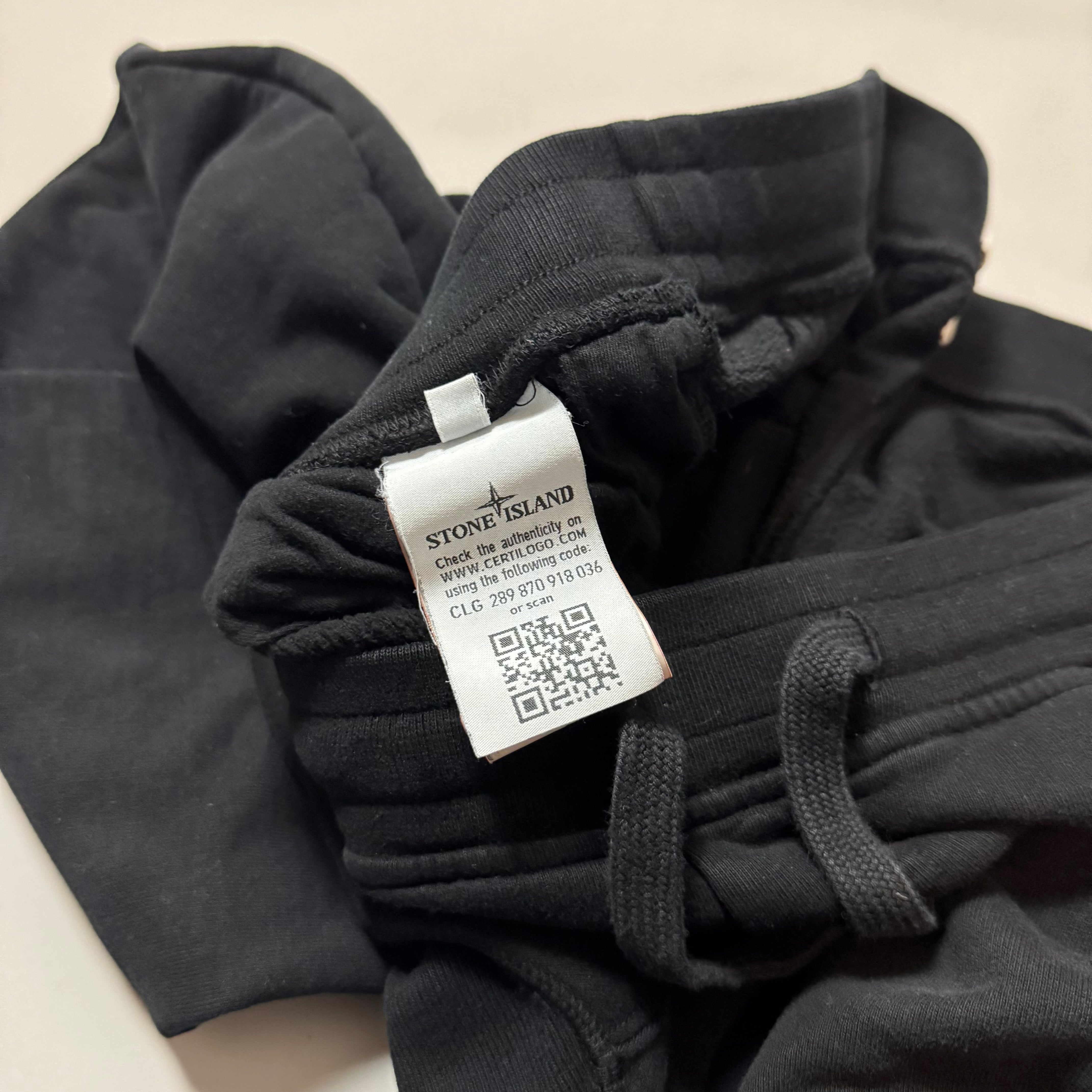 Stone Island Black Joggers - XXXL