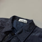 Load image into Gallery viewer, Stone island Blue Nylon Metal Shimmer Overshirt - Medium
