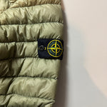 Load image into Gallery viewer, Stone Island Green Garment Dyed Micro Yarn Down Jacket - Medium
