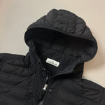 Load image into Gallery viewer, Stone Island Black Loom Woven Down Chambers Stretch Nylon-Tc Jacket - Medium
