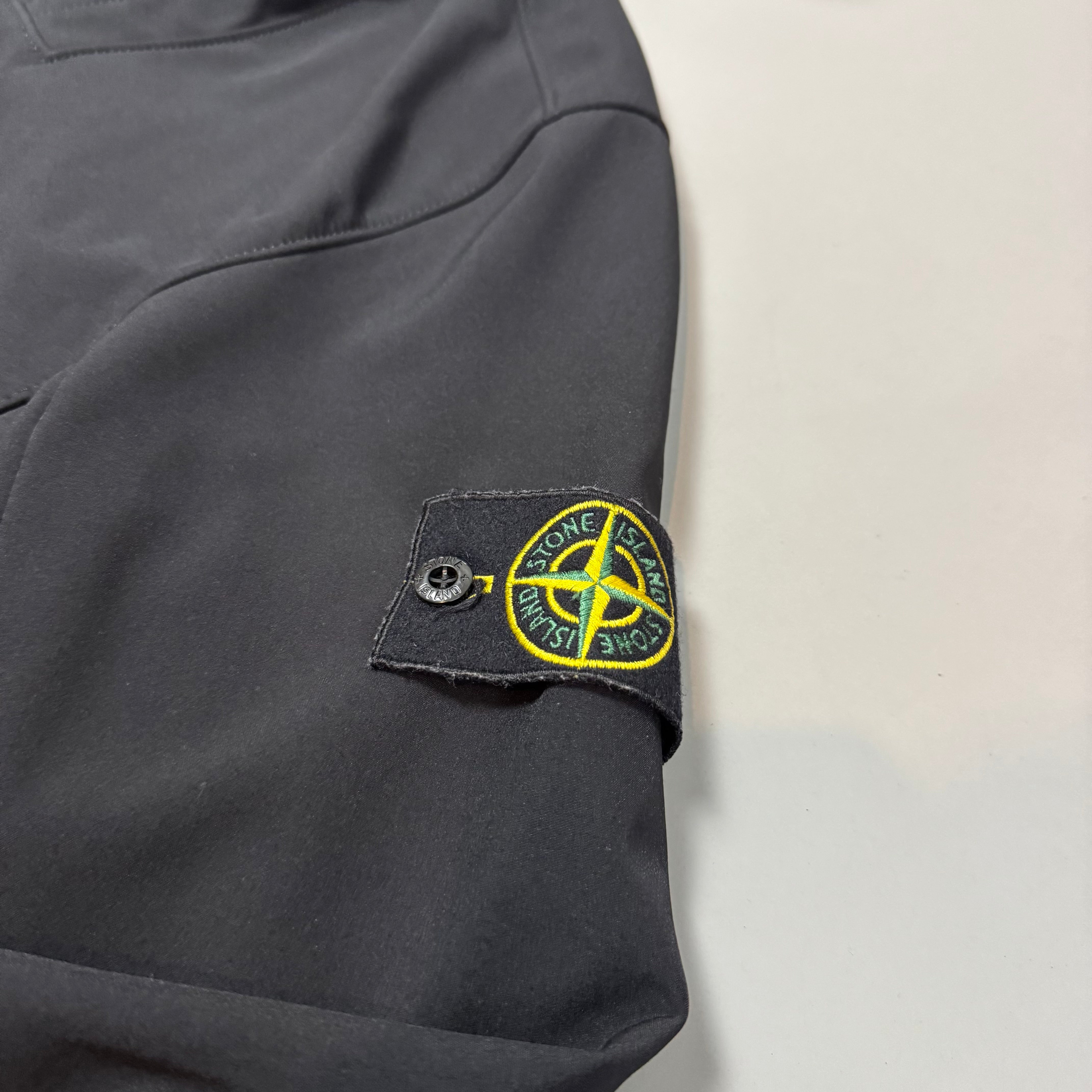 Stone Island Black Soft Shell R - Medium