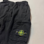 Load image into Gallery viewer, Stone Island Black Shorts - Small
