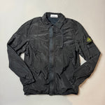 Load image into Gallery viewer, Stone Island Black Nylon Metal Shimmer Overshirt - Medium
