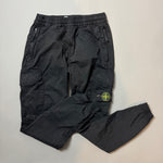 Load image into Gallery viewer, Stone Island Black Cargo Trousers - W30
