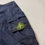 Load image into Gallery viewer, Stone Island Navy Cargo Trousers - W30
