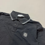 Load image into Gallery viewer, Stone Island Black Polo Shirt - XXL

