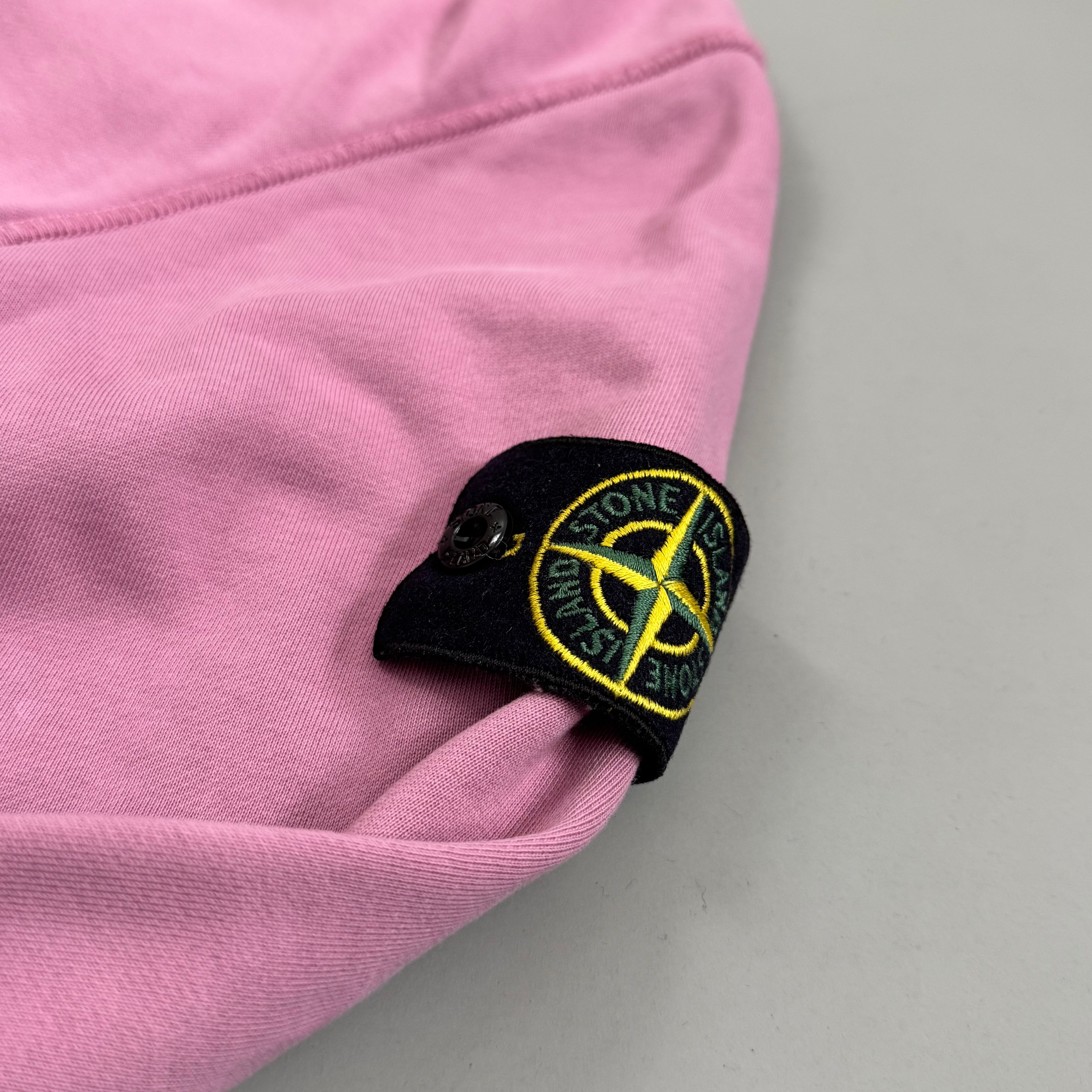 Stone Island Pink Sweatshirt- Small