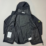 Load image into Gallery viewer, Stone Island Skin Touch Nylon TC Hooded Jacket Black - Large
