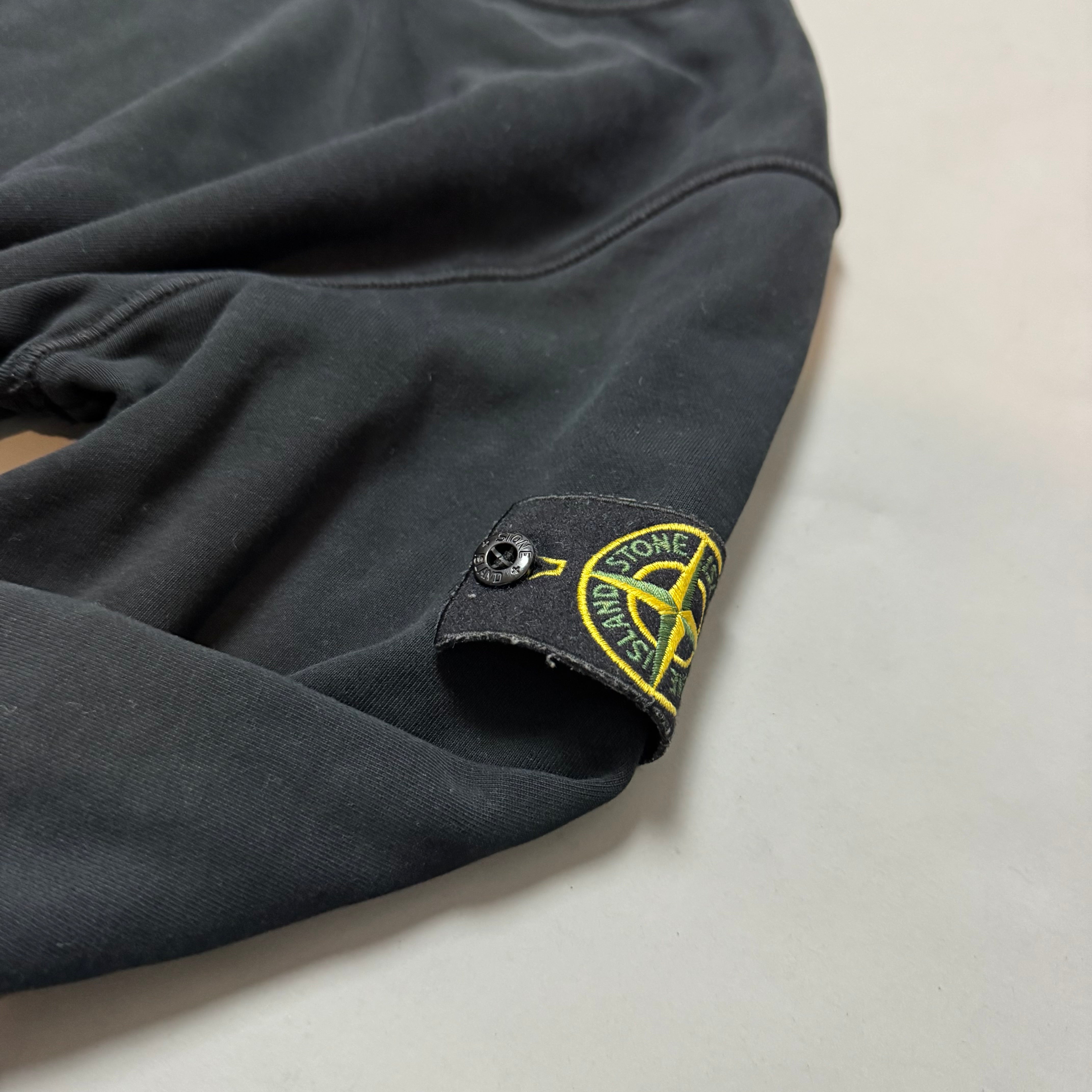Stone Island Black Sweatshirt - Small