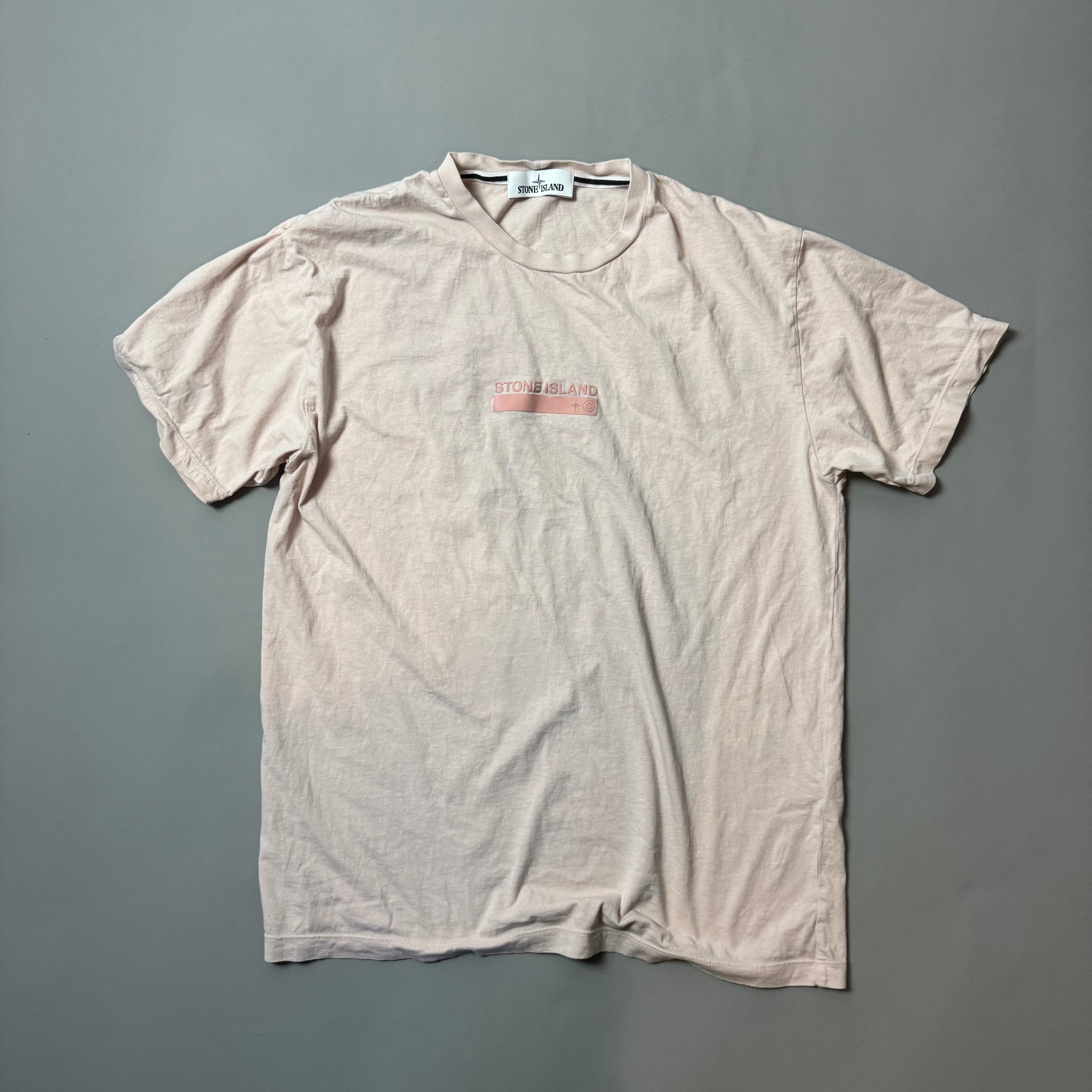 Stone Island Pale Pink T-shirt - XL