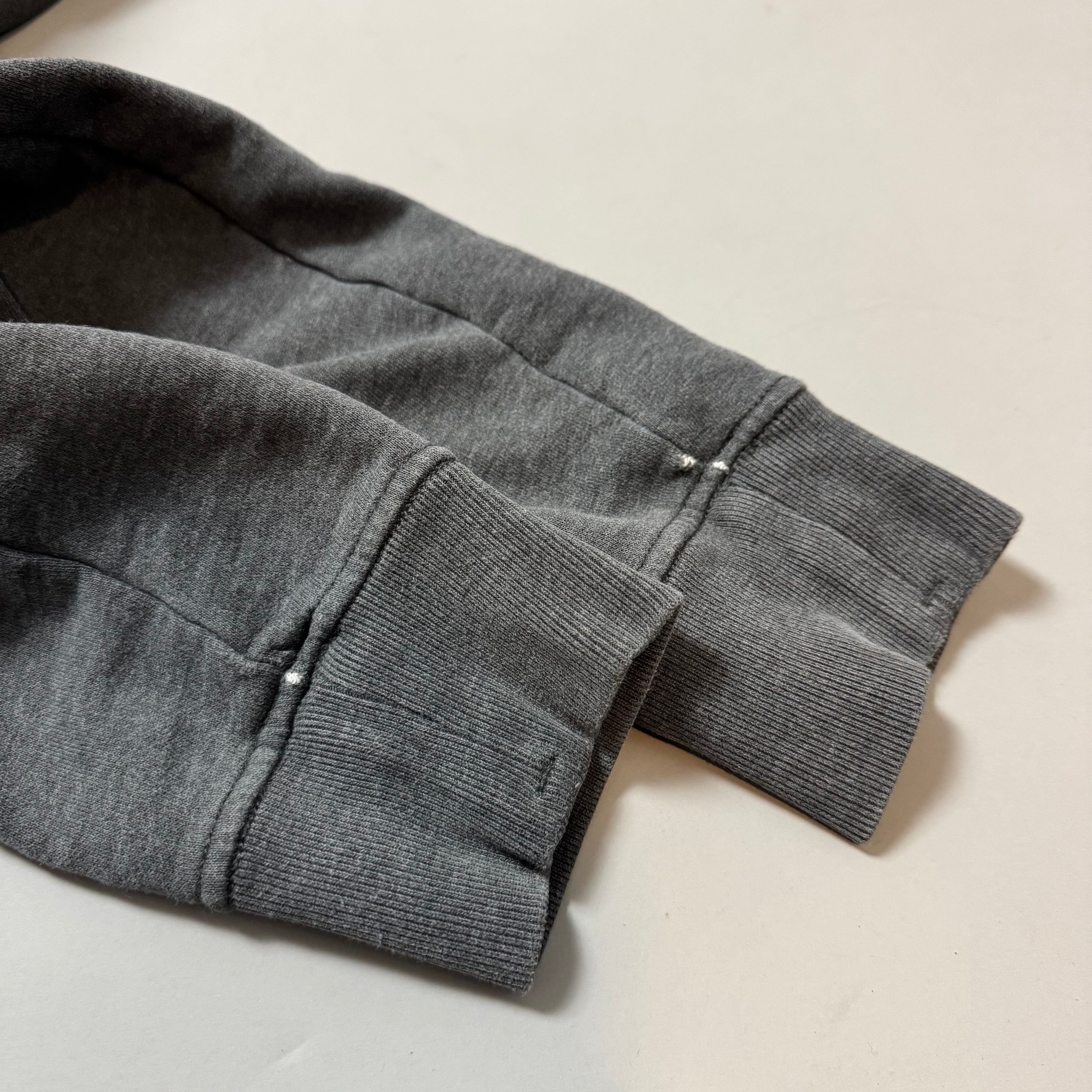 Stone Island Grey Zip Up Hoodie - Medium