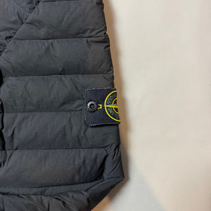 Stone Island Black Loom Woven Down Chambers Stretch Nylon-Tc Jacket - Medium