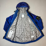 Load image into Gallery viewer, Stone Island x Nike Blue Compass Patch Mussola Gommata Nylon Metal Parka

