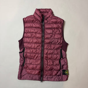 Stone Island Garment Dyed Micro Yarn Down Gilet - Small