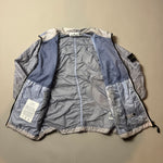 Load image into Gallery viewer, Stone Island Blue Lamy Velour Track Jacket - Medium
