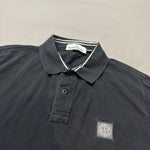 Load image into Gallery viewer, Stone Island Black Polo Shirt - Medium
