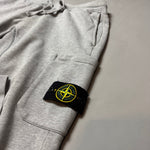 Load image into Gallery viewer, Stone Island Grey Joggers - Large
