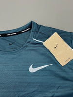 Load image into Gallery viewer, Nike Dark Aqua Blue Miler 1.0 T-shirt
