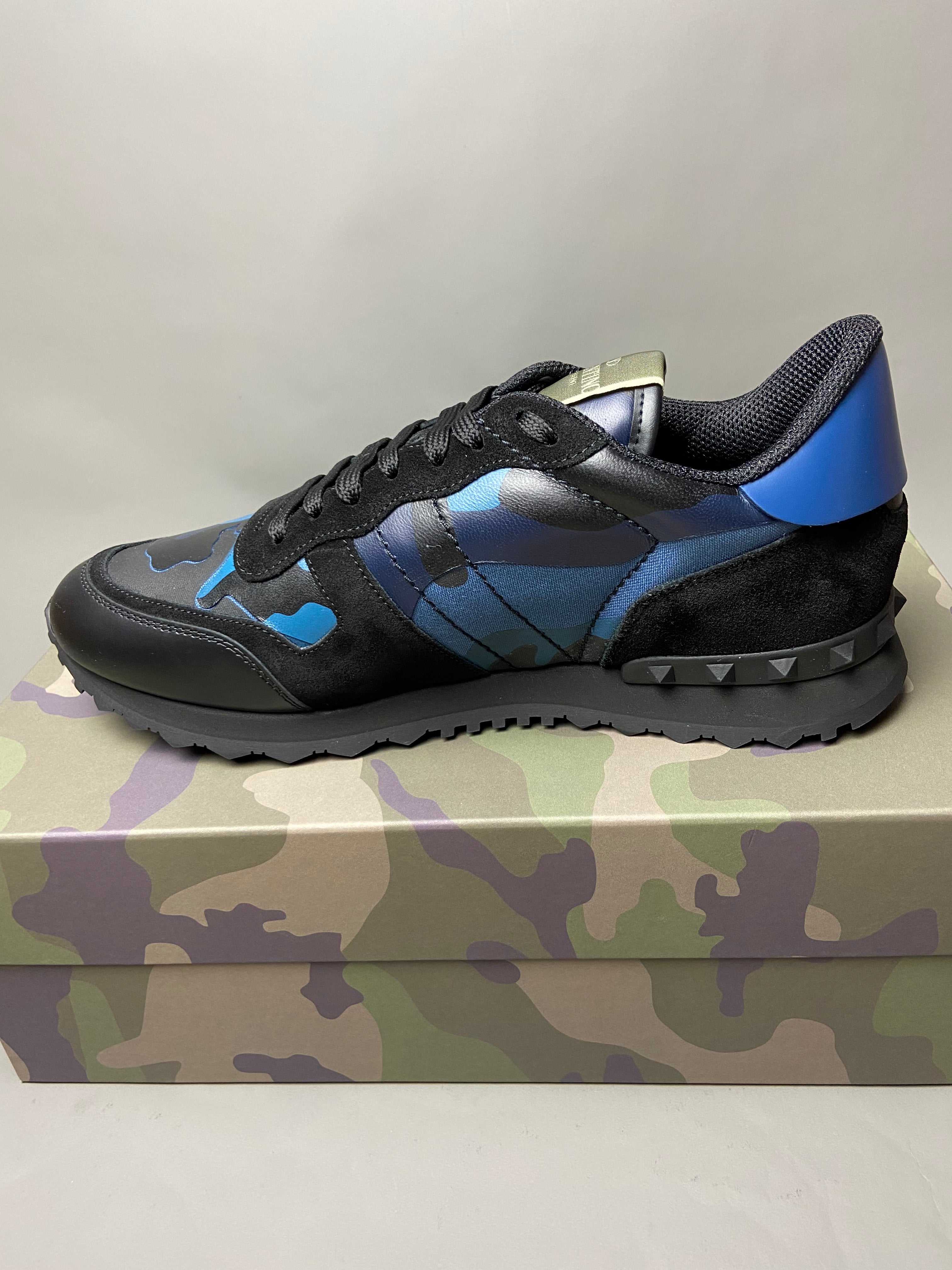 Valentino top rockrunner bleu